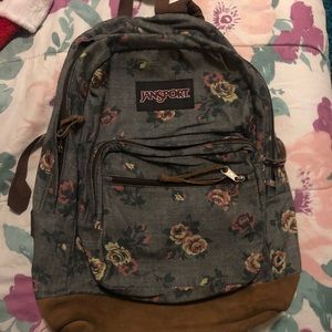 Jansport floral backpack
